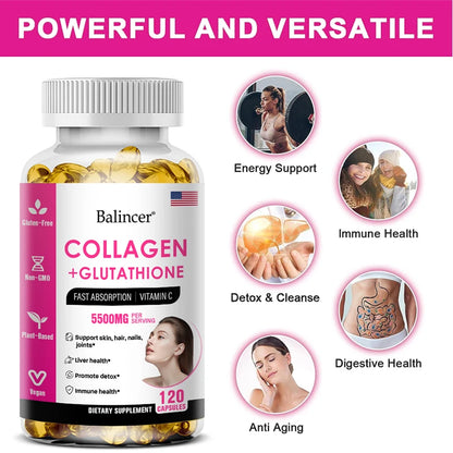 Balincer | Collagen + Glutathione with Vitamin C | Hair, Skin, Nails & Joint Support