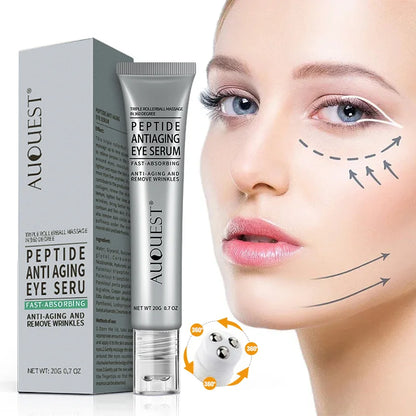 Peptide Eye Cream | Dark Circle & Eye Bag Removal, Anti-Wrinkle, Firming | Skin Care Products
