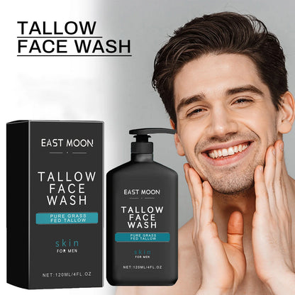 EAST MOON | Grass-Fed Tallow | Deep Cleansing & Oil Control for Men