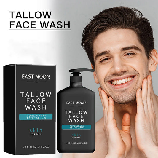 EAST MOON | Grass-Fed Tallow | Deep Cleansing & Oil Control for Men