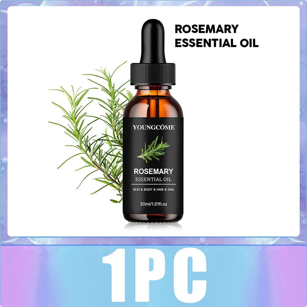 Rosemary Hair Care Kit 4in1 - Mask+Shampoo+Conditioner+Oil, with Biotin, Cleanses and Helps Strengthen Weak and Brittle Hair 4pc