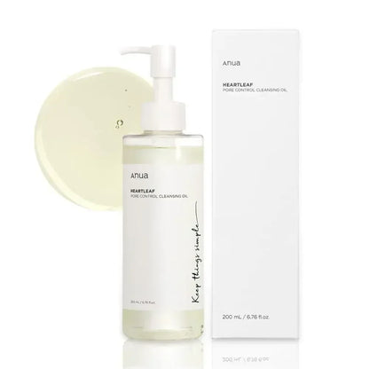 Anua Heartleaf Skincare Set | Anti-Aging Essence, Moisturizing Toner & Cleanser | Fades Fine Lines & Deep Cleans