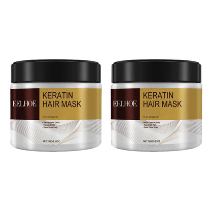 Collagen Hair Mask Keratin Hair Treatment Deep Repair Argan Oil Collagen Essence Keratin Conditioner For Dry Damaged Hair