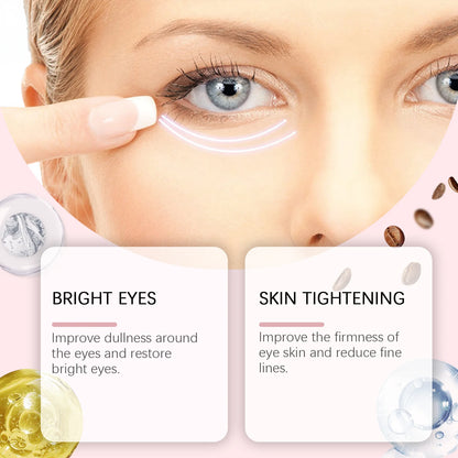 West Month | Caffeine Eye Cream Stick | Lifting, Firming, Fade Dark Circles & Eye Bags, Deep Moisturizing, Brightening | 3g