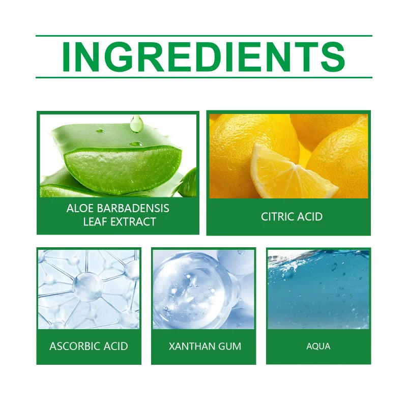 Pure Aloe Vera Gel - Multi-Purpose Soothing Gel For Skin & Hair To Help Hydrate, Soothe & Refresh Without Sticky Residue