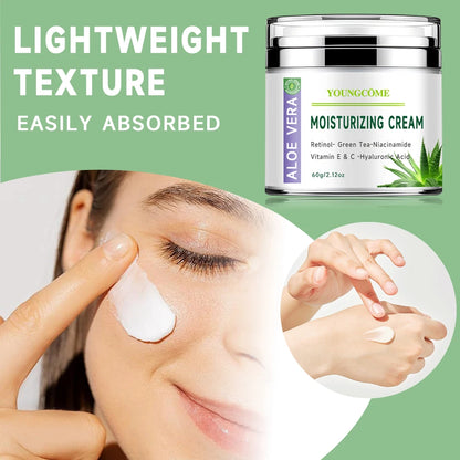 Youngcôme | Retinol, Green Tea & Niacinamide moisturizing cream | Hydrating & Brightening