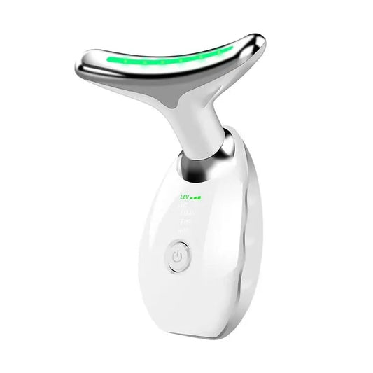 Neck Massager & Facial Lift Device | 3 Light Modes LED Skin Tightening Beauty Instrument