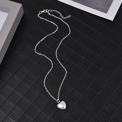 Fashion Retro Square Green Zircon Pendant Necklace For Women Charm Necklace Girls Wedding Engagement Jewelry Gift