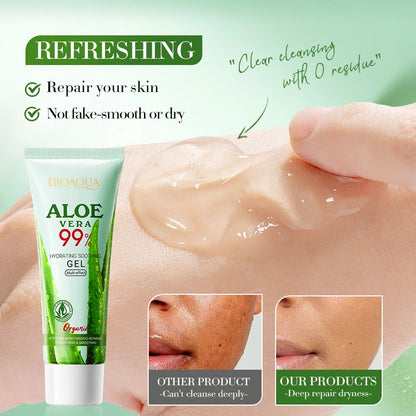 Bioaqua | Aloe Vera 99% soothing gel | Hydrating, After-Sun Repair & Skin Smoothing