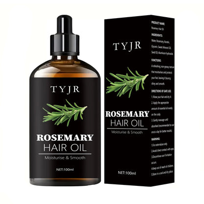TYJR Rosemary Hair Oil – 100ml Plant-Based Conditioner for Moisture, Softness & Hair Growth