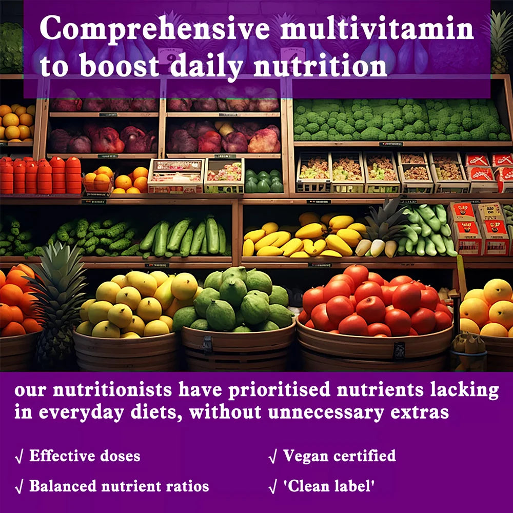 Bunkell | Multivitamins & Minerals | Full-Body Wellness Support