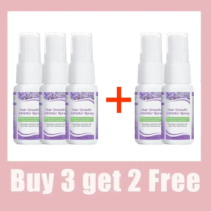 Permanant Hair Growth Removal Inhibitor Spray Beard Bikini Intimate Legs Body Armpit Painless Facial Stop Hair