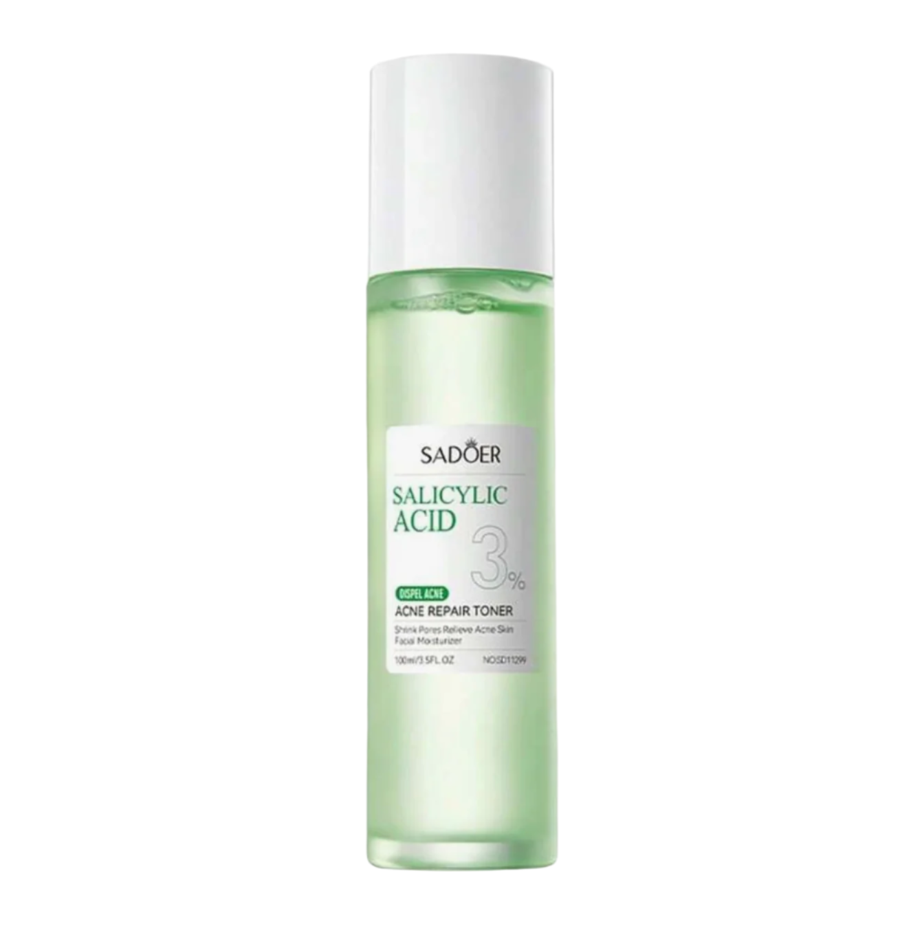 SADOER | 3% Salicylic Acid Acne Repair Toner | Acne Control, Pore Minimizing & Skin Soothing