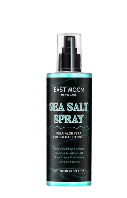 East Moon Sea Salt Hair Styling Spray – 100ml Volumizing Mist for Fluffy, Non-Greasy Hold & Nourishment