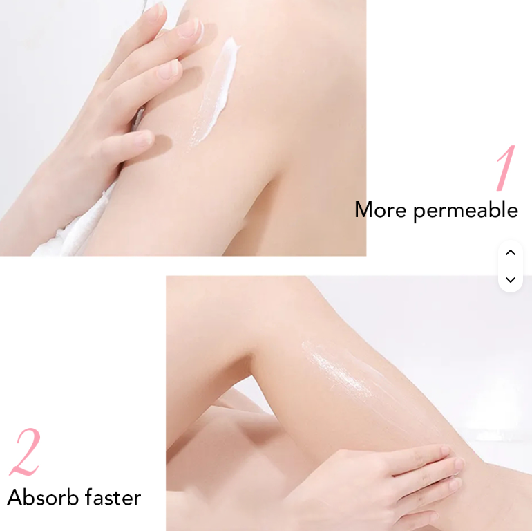 AILKE Glutathione & Vitamin C Body Lotion – 500ml Whitening & Moisturizing Cream with Squalane & Collagen