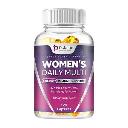 Pslalae | Women's Daily Multi | Energy & Immune Support