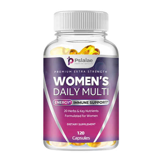 Pslalae | Women's Daily Multi | Energy & Immune Support