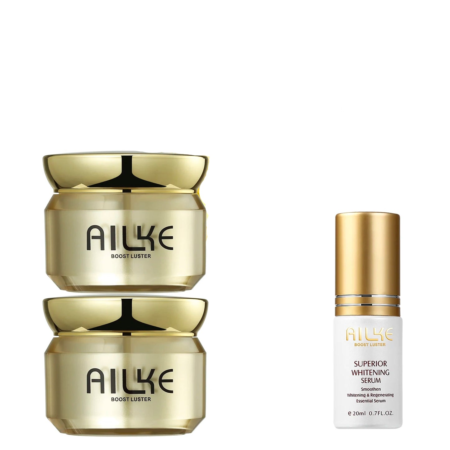 AILKE Dark Spots Corrector – Whitening & Hydrating Facial Cream with SPF35, Anti-Sunburn & Even Skin Tone Care Set