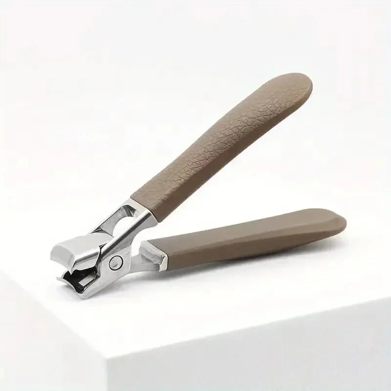 Professional Stainless Steel Nail Clippers Set for Thick Nails Anti-Splash Sharp Trimmer Nail Pedicure Manicure Tools for Men