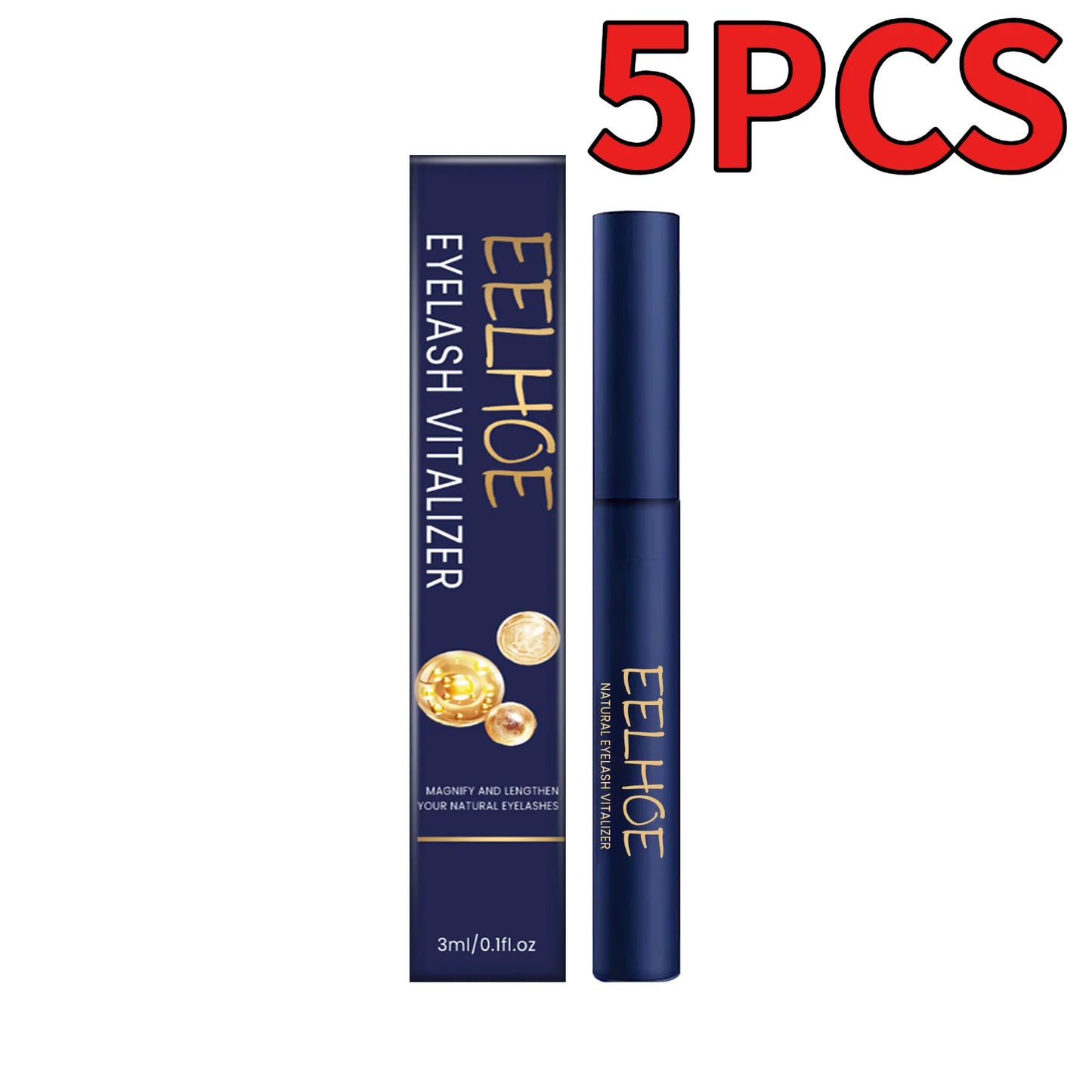 EELHOE | Eyelash Growth Serum | Eyebrow Enhancement, Lash Extension, Follicle Nutrition, Thicker Eyelashes | Liquid