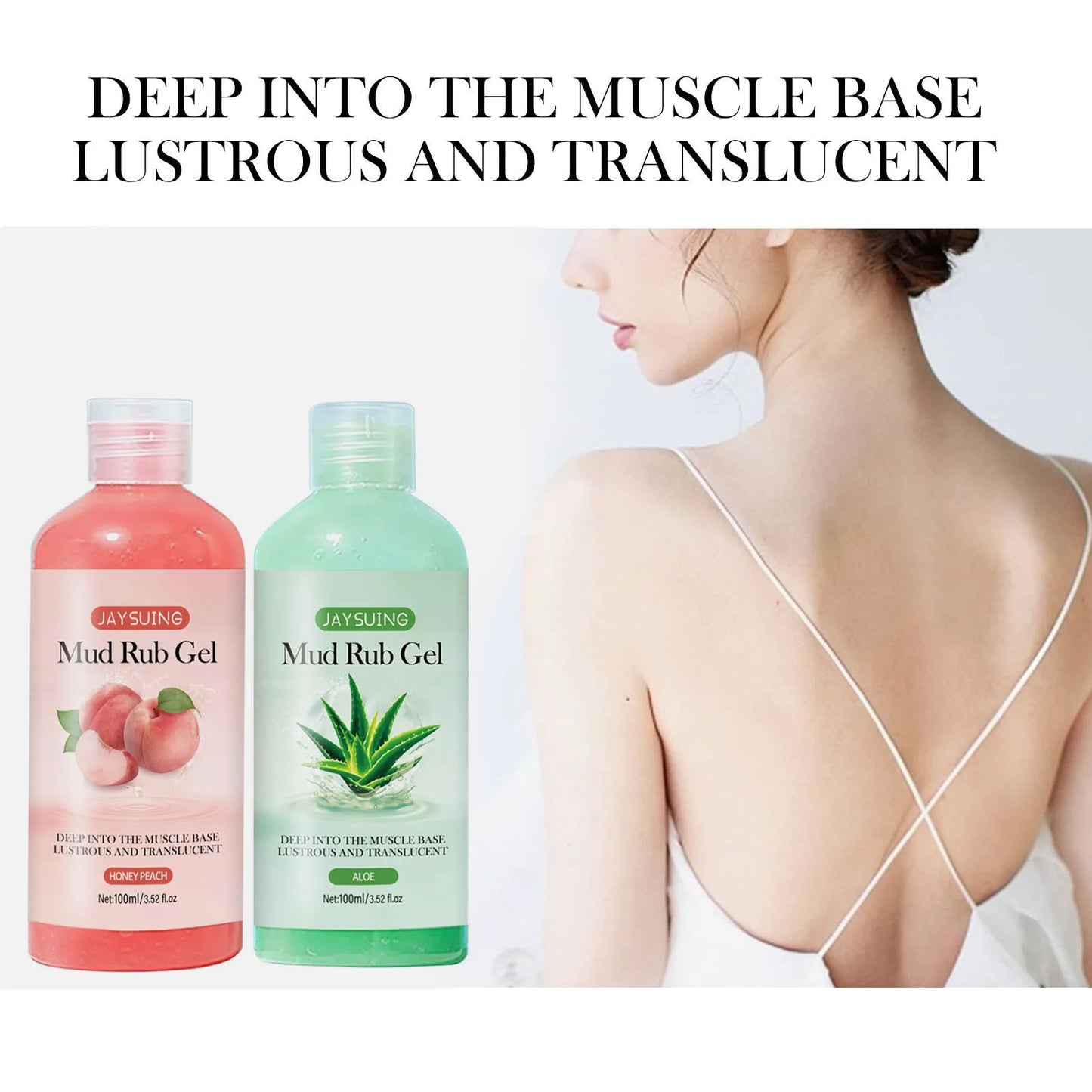 Body Exfoliating Gel Remove Dead Skin Peeling Lightening Elbow Knee Deep Cleansing Pores Smooth Moisturizing Aloe Vera Scrub Gel