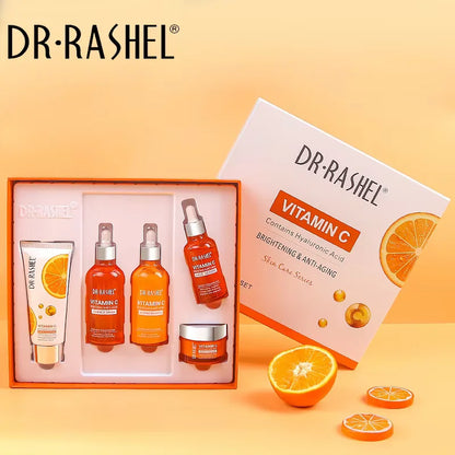 Dr-Rashel | Vitamin C Skincare Set | Brightening, Hydrating & Anti-Aging Care