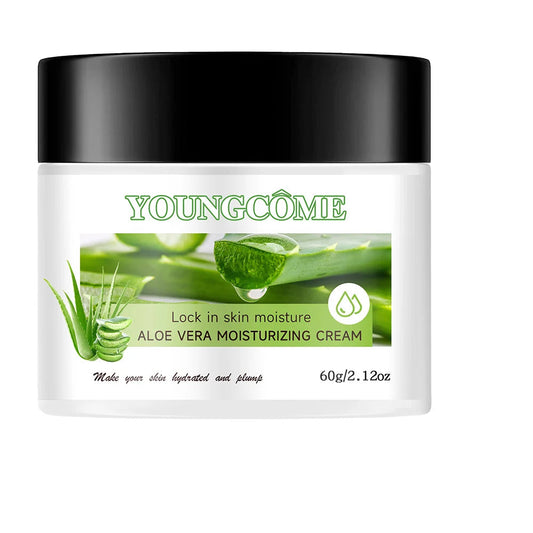 YOUNGCÔME | Aloe Vera Moisturizing Cream | Hydrating, Anti-Wrinkle, Pore Tightening