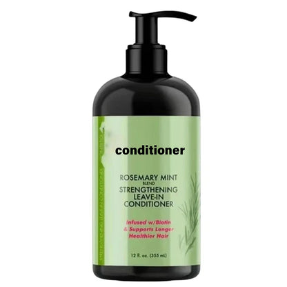 Organics | Rosemary & Mint hair care set | Moisturizing, Strengthening & Repairing