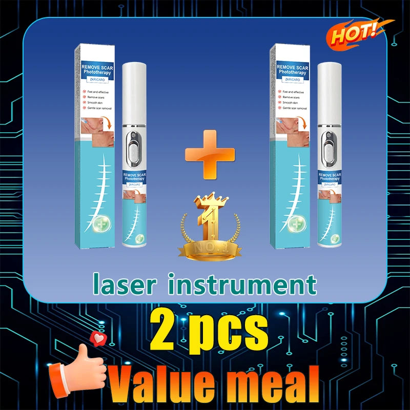 Magic scar removal tool, removes scars, burns, stretch marks, acne marks and other scars