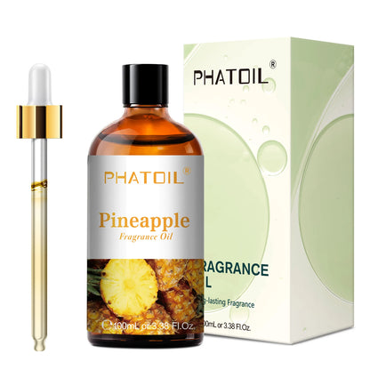 PHATOIL 100ml Aromatherapy Fragrance Oil Coconut & Vanilla Strawberry Cherry 2PCS/1PCS Aroma Oils For Diffuser Candle Making