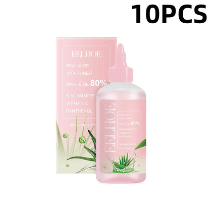 Eelhoe | Pink Aloe 80%, Niacinamide & Vitamin C Toner | Brightening, Hydrating & Soothing Care