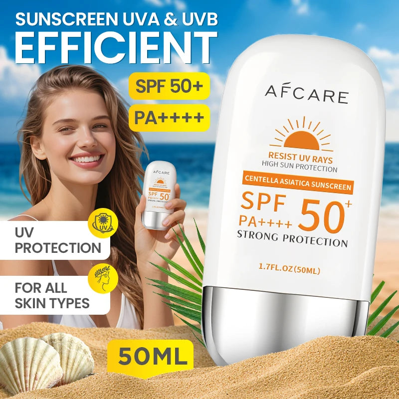 AFCARE  | SPF 50+ PA++++ Whitening, Moisturizing, Antioxidant, Anti-Photoaging Sunscreen | Facial & Body Care | 50ml