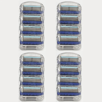 Razor Shaver for Men, Premium Shaving Shaver, 5-Layer Razor Face Beard Hair Comes with Replaceable Blades, 5-Layer Refills