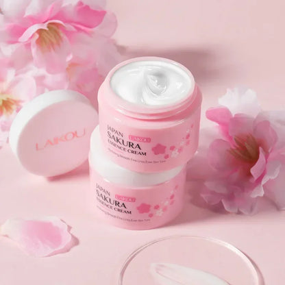LAIKOU Japan Sakura Face Cream | Hydrating, Whitening & Oil Control | Smooths Fine Lines & Evens Skin Tone | 25g