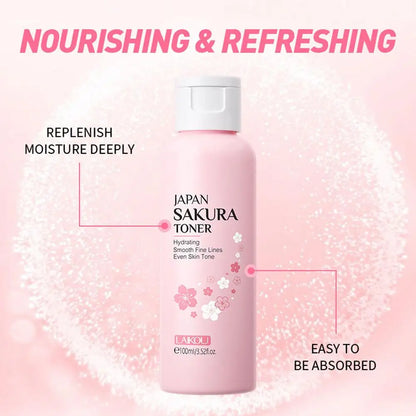 Laikou | Japan Sakura Toner | Hydrating, Smoothing & Skin Tone Balancing