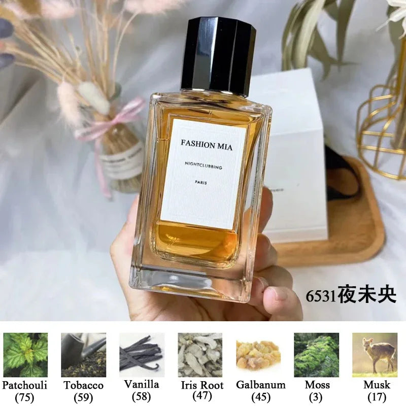 100ml High Quality Brand Men Perfume Long Lasting Fragrance Floral Woody Body Spray Cologne Unisex Perfume Deodorants Gifts
