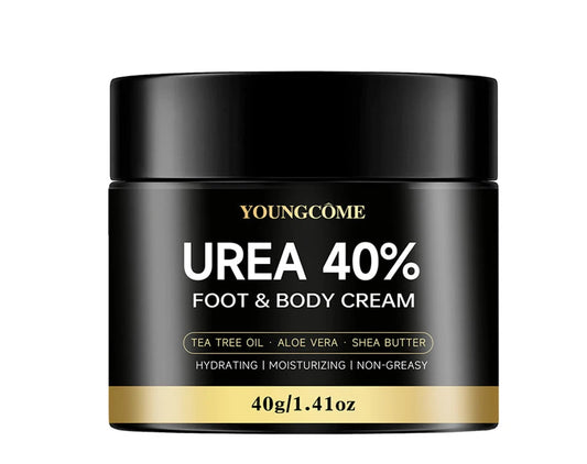 YOUNGCOME Urea 40% Foot & Body Cream – 40g/70g Moisturizing Repair Treatment for Dry, Cracked Feet, Heels, Knees & Hands