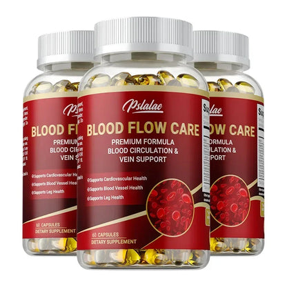 Pslalae | Blood Flow Care Supplement | Supports Circulation, Veins, Heart & Cardiovascular Health | 30 Capsules