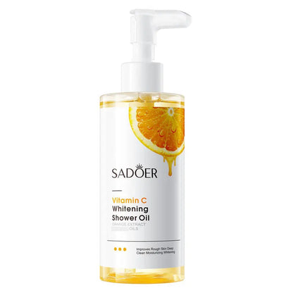 SADOER Vitamin C Whitening Oil Control Bath Oil Refreshing, Moisturizing, Long-lasting Flavor Whitening Body Wash