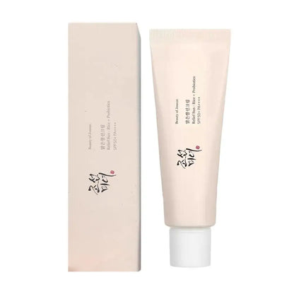 Rice Sunscreen SPF 50 | Lightweight, Non-Greasy & Long-Lasting UV Protection | For Sensitive Skin | 50ml