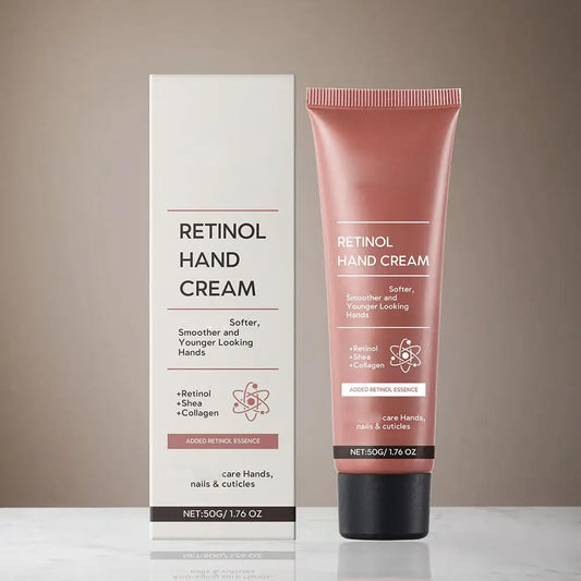Retinol Hand Cream Firming Hand Lotion Retinol Moisturizer For Aging Dry Cracked Hands, Hydrates & Soothes Dry Hands, Non-Greasy
