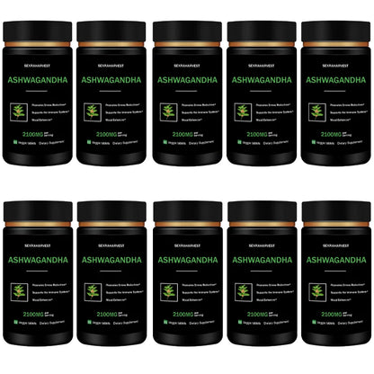 Sexraharvest | Ashwagandha Tablets | Energy, Immunity & Mood Support for Men