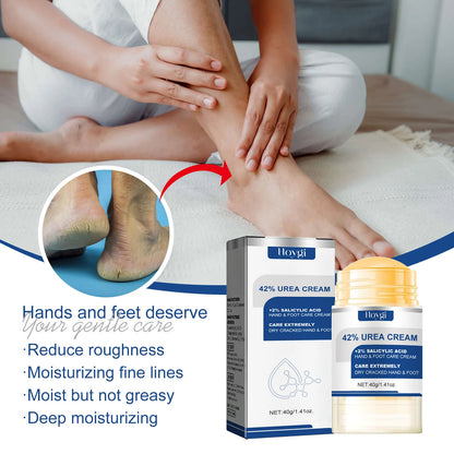 60% Urea Foot Cream Aloe Vera Ultra-hydrating Softening Dry Cracked Feet Cream Gentle Exfoliation Daily Foot Care Solution 40g