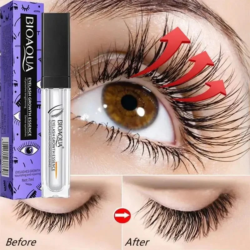 BIOAQUA Eyelash Growth Essence – 7ml Lengthening, Thickening, Nourishing & Repairing Serum