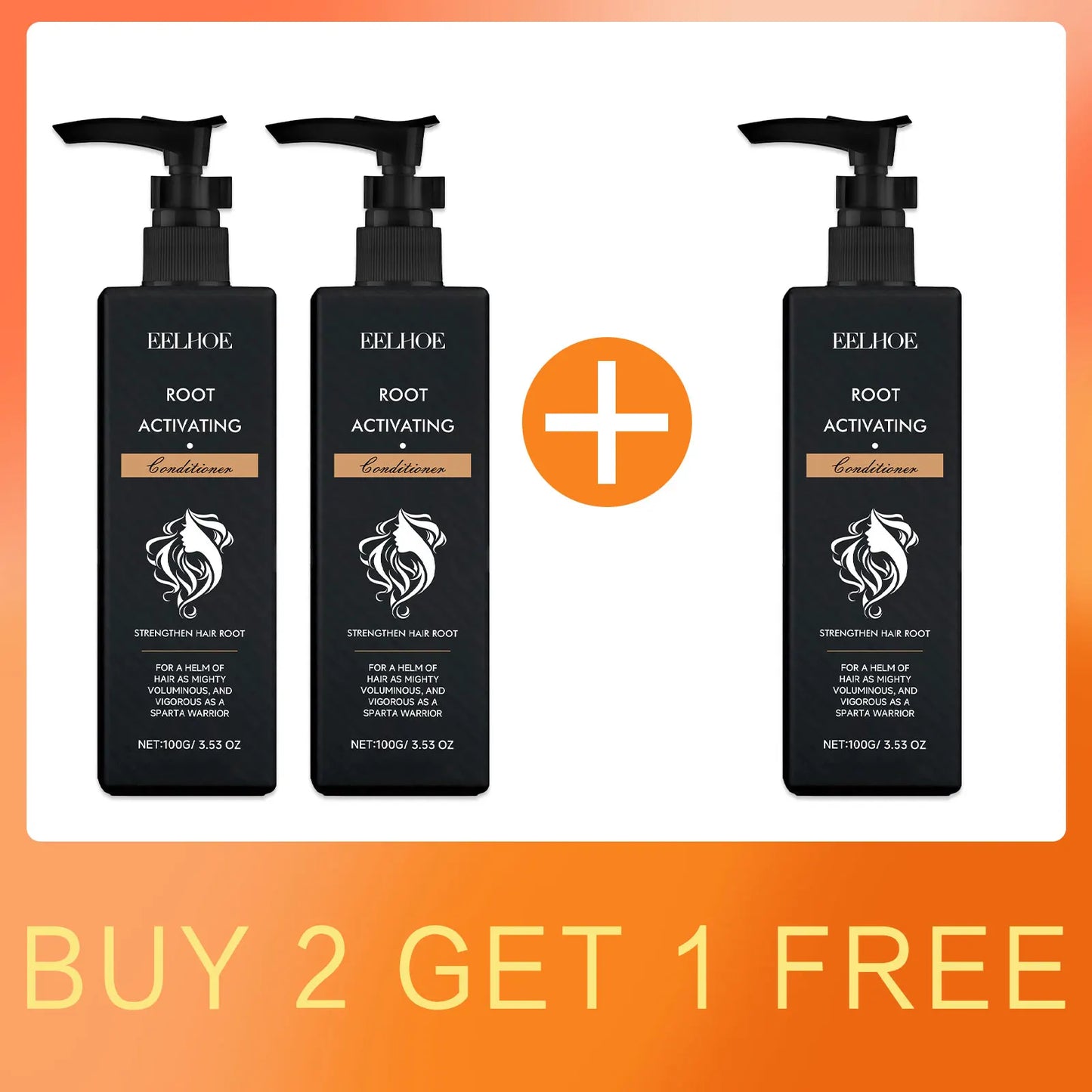 EELHOE Ginseng Conditioner Strengthening Hair Conditioning Moisturizing Treatment for Hair Root Activator Conditioner Hair Care