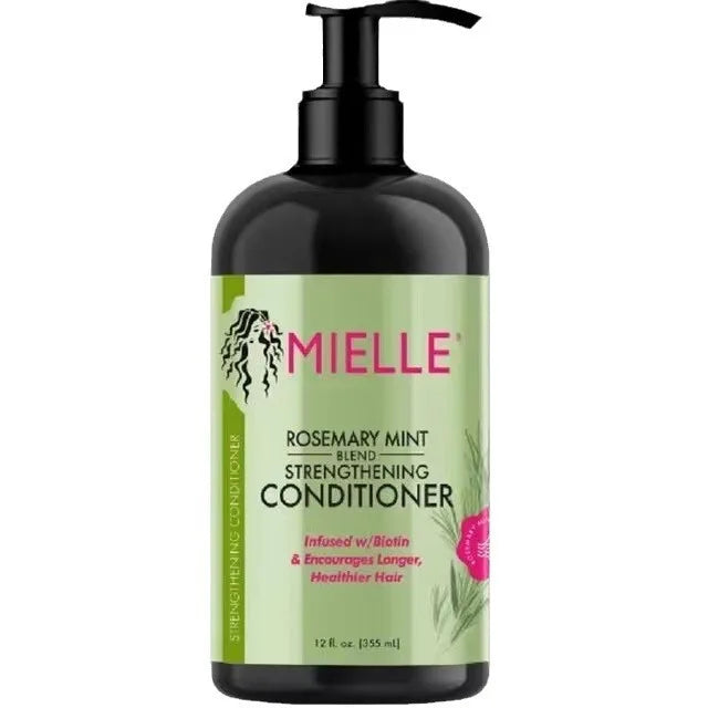 Shampoo alecrim hortelã hidratante condicionador tratamento do couro cabeludo refrescante óleo controle anti-caspa 355 ml