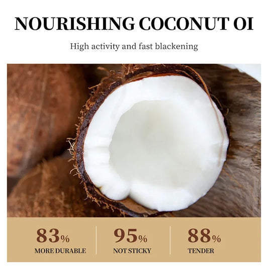 SADOER Coconut Massage & Body Oil | Nourishes Hair, Firms Skin & Lightens Fine Lines | Soothes Dry Skin & Reduces Frizz | 250ml