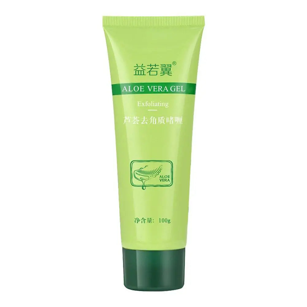 Aloe Vera Facial Exfoliating Gel | Deep Cleansing Scrub for Blackhead Removal, Pore Tightening & Moisturizing | 30g–100g