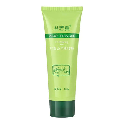 Aloe Vera Facial Exfoliating Gel | Deep Cleansing Scrub for Blackhead Removal, Pore Tightening & Moisturizing | 30g–100g