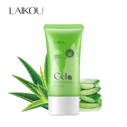 Laikou | 96% Aloe Vera gel | Repairing, Soothing & Softening